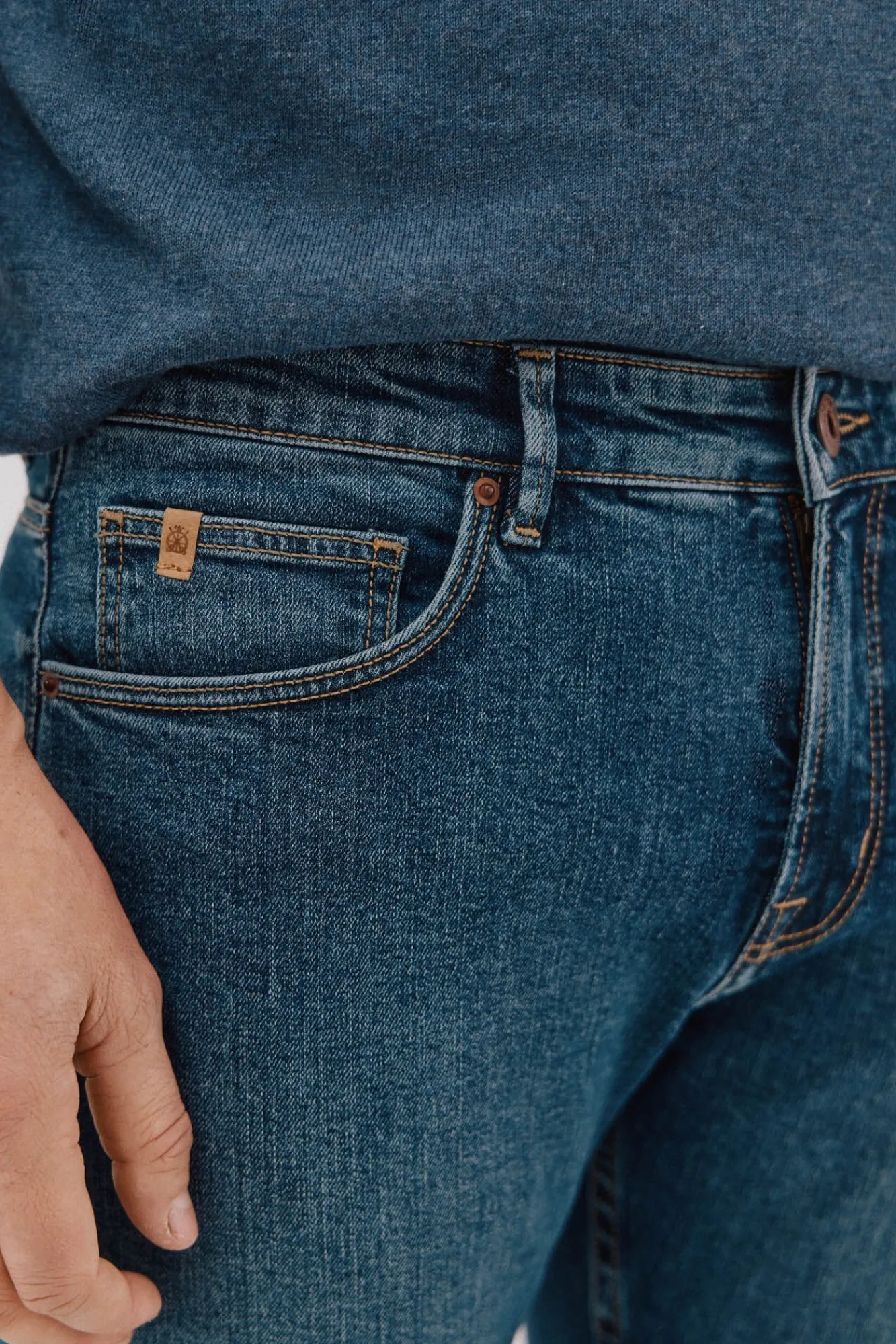 Hombre Cortefiel Vaqueros|Pantalones>Pantalón vaquero slim fit