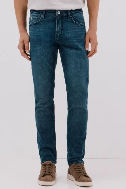 Hombre Cortefiel Vaqueros|Pantalones>Pantalón vaquero slim fit