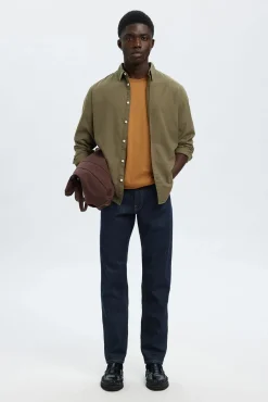 Hombre Selected Vaqueros|Pantalones><noscript><img width=