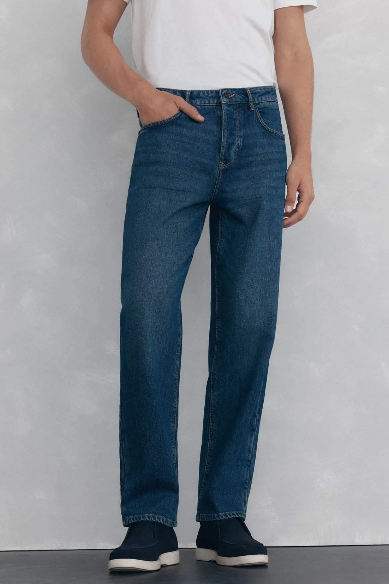 Hombre Pedro del Hierro Vaqueros|Pantalones>Pantalón vaquero straight fit