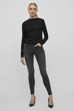 Mujer Vila Vaqueros|Pantalones>Pantalón vaquero Skinny fit