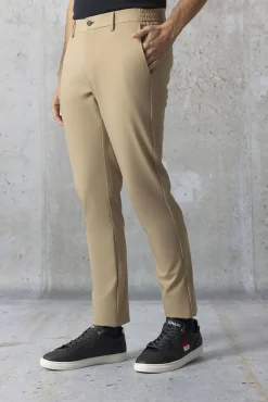 Hombre elPulpo Pantalones|Plumíferos Ligeros>Pantalón técnico ultraligero topo