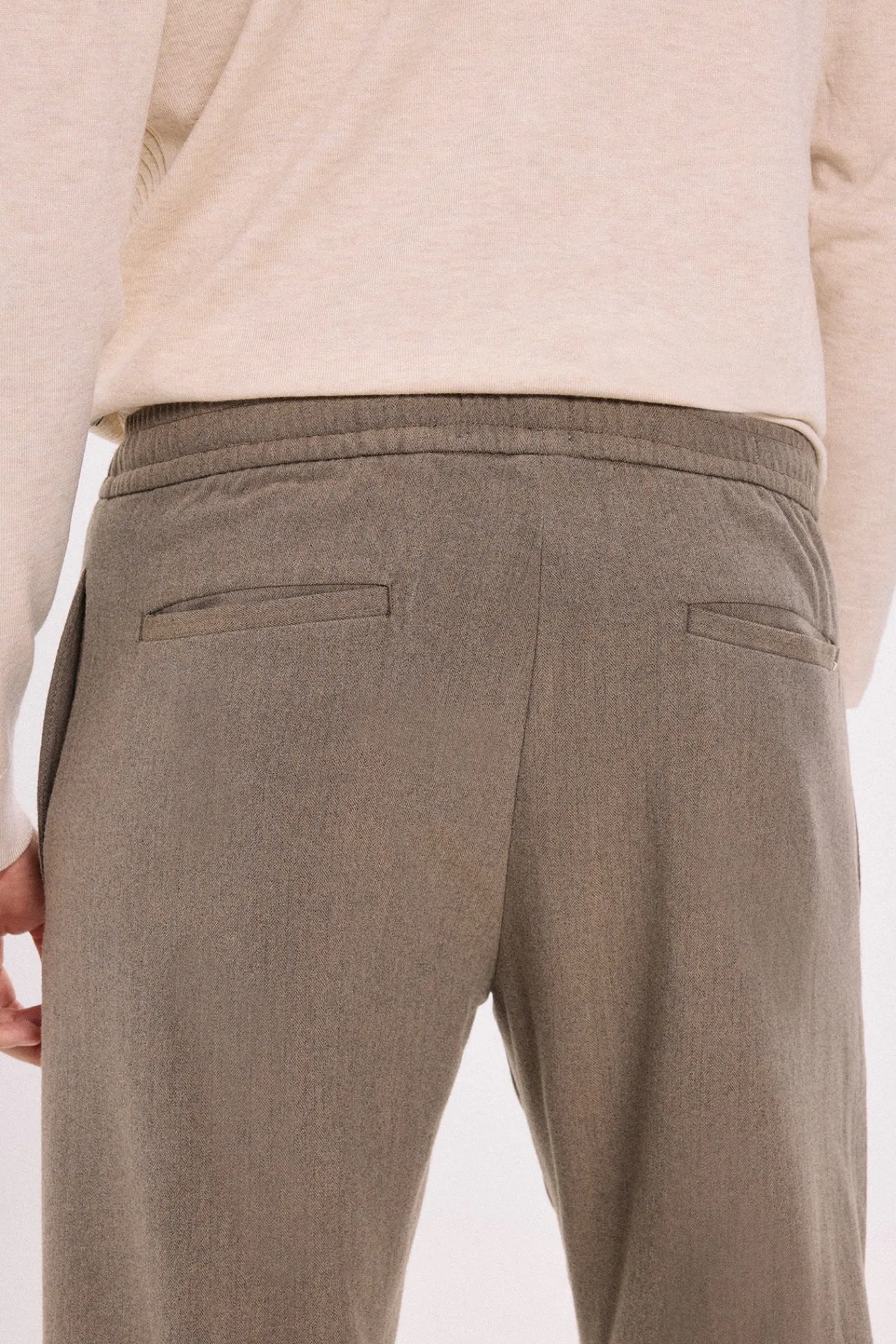 Hombre Jack & Jones Pantalones>Pantalones clásicos con cintura elástica