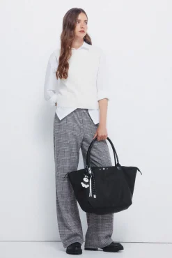 Mujer Springfield Pantalones>Pantalones jogger anchos