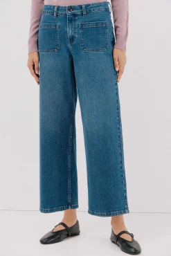 Mujer Cortefiel Vaqueros|Pantalones>pantalones marine bolsillos