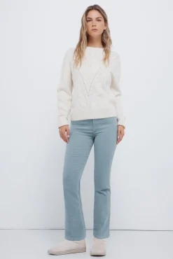 Mujer Springfield Pantalones>Pantalones pana kick flare