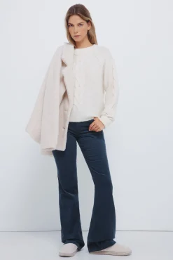 Mujer Springfield Pantalones>Pantalones pana low flare