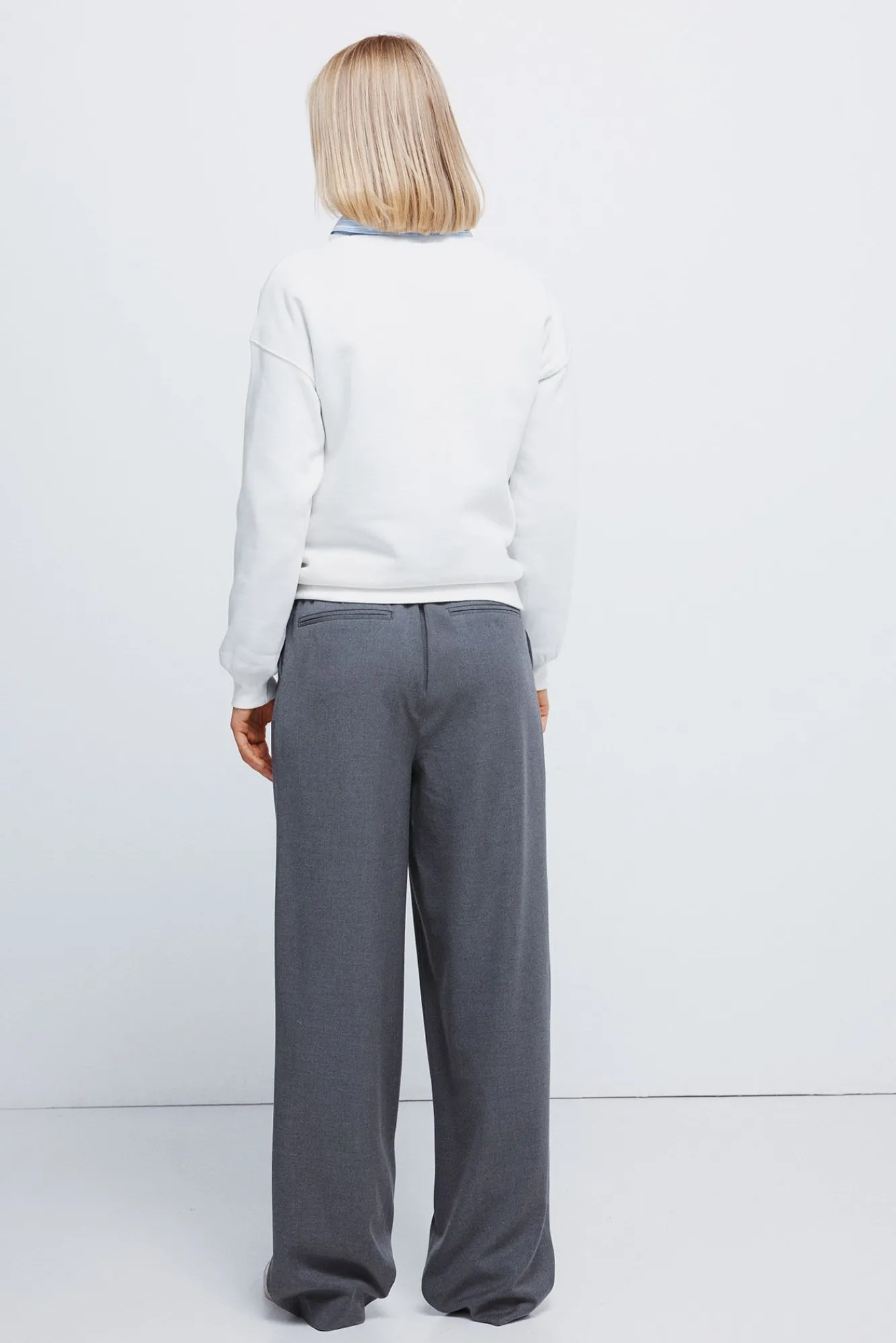 Mujer Springfield Pantalones>Pantalones pinzas goma cintura