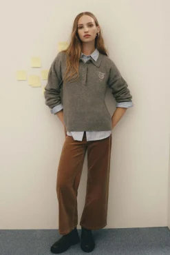 Mujer Springfield Pantalones>Pantalones sailor pana