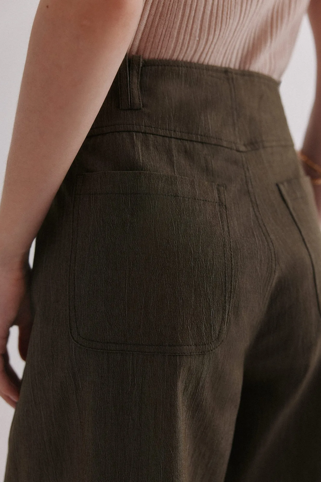 Mujer Hoss Intropia Pantalones>Paola. Pantalones con pliegues