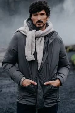 Hombre OOTO Abrigos>Parka acolchada capucha