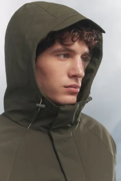 Hombre Springfield Abrigos>Parka alcolchada térmica