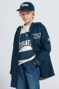 Niños Springfield Kids Abrigos>Parka marino frase niño