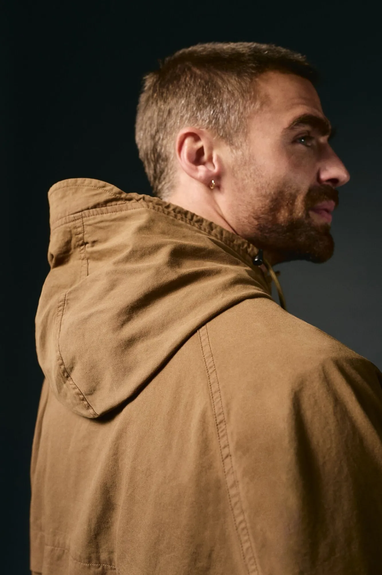 Hombre OOTO Abrigos>Parka corta algodón