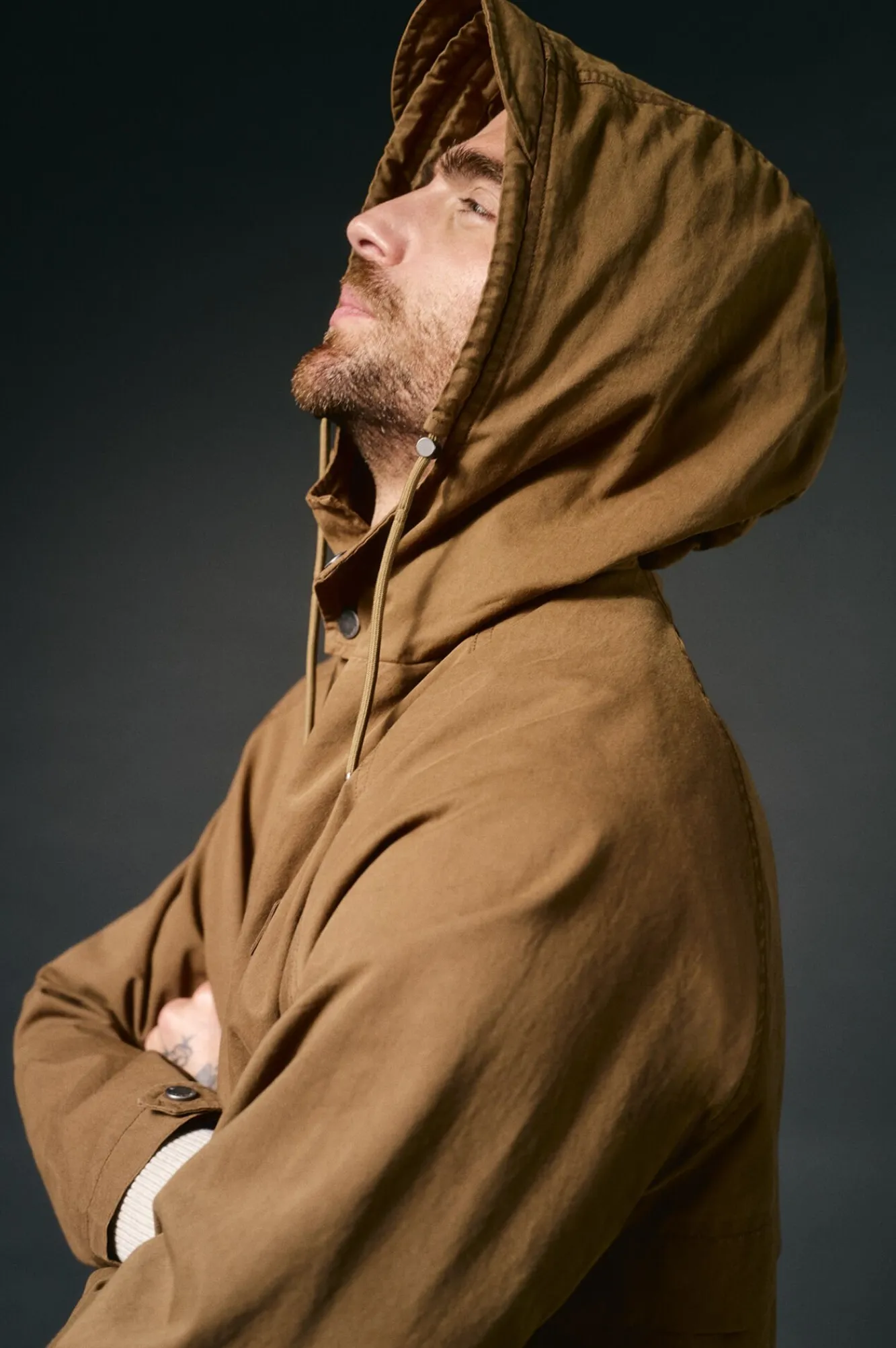 Hombre OOTO Abrigos>Parka corta algodón