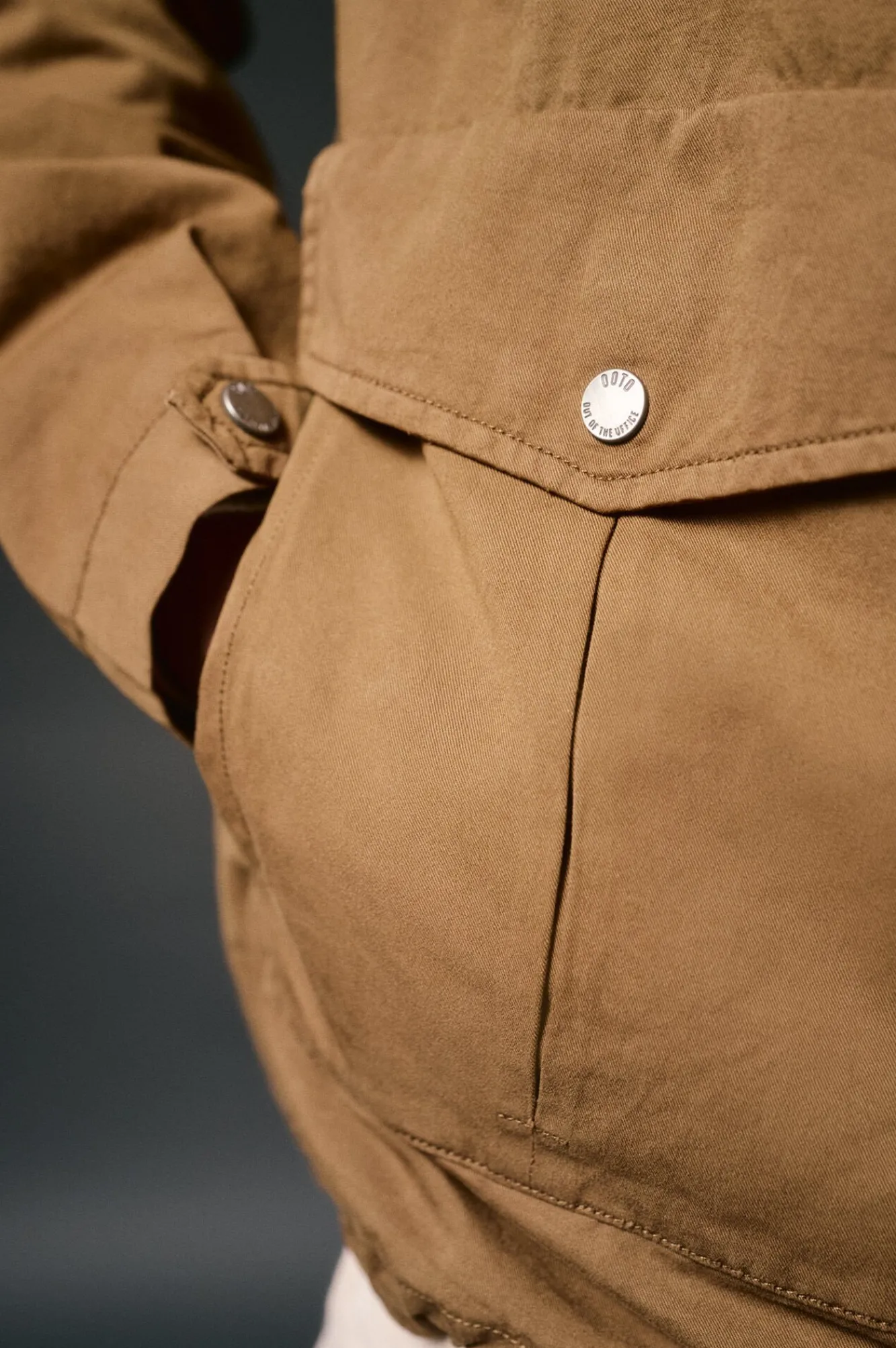 Hombre OOTO Abrigos>Parka corta algodón