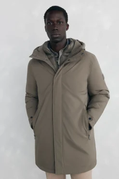 Hombre Pedro del Hierro Abrigos>Parka corta capucha