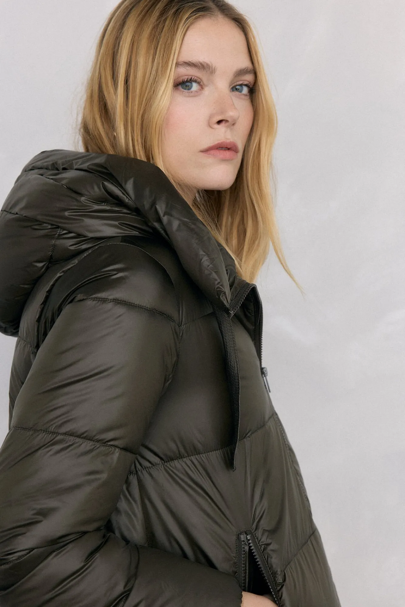 Mujer Pedro del Hierro Plumíferos Y Acolchados|Abrigos>Parka corta capucha