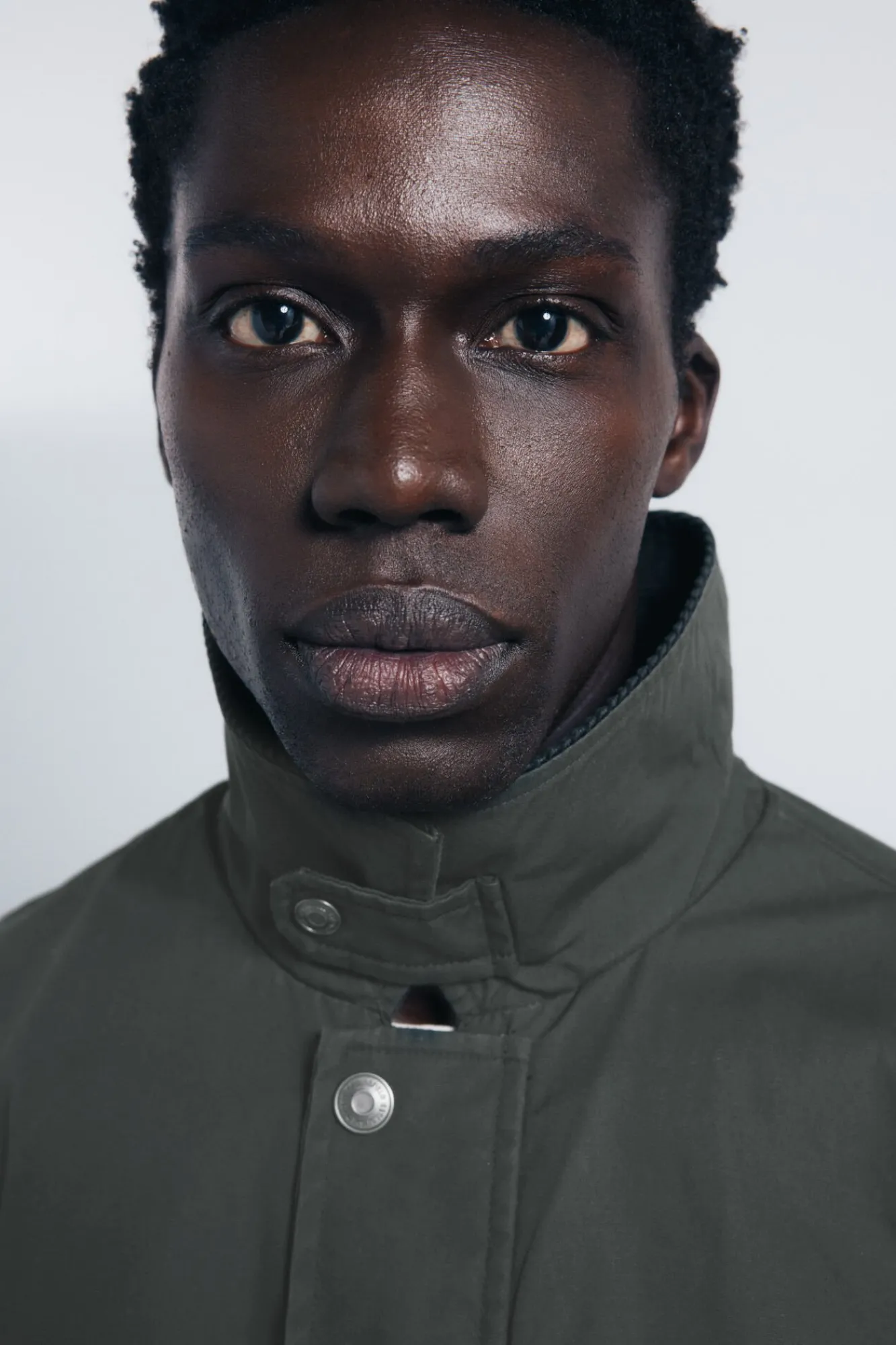 Hombre Springfield Abrigos>Parka corta cuello pana