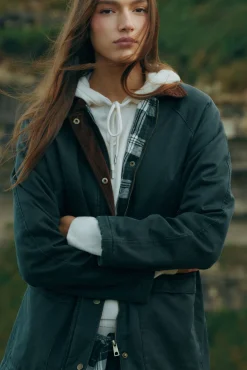 Mujer Springfield Chaquetas|Abrigos>Parka encerada