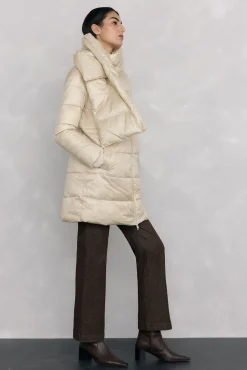 Mujer Pedro del Hierro Plumíferos Y Acolchados|Abrigos>Parka larga bufanda