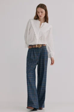 Mujer Hoss Intropia Pantalones|Trajes>Patricia. Pantalones cuadros