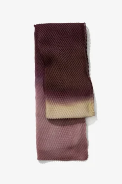 Mujer Vilanova Bufandas>Pañuelo Plisado Estampado Gradiente