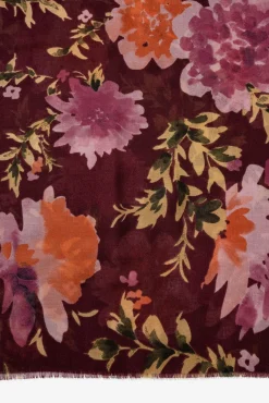 Mujer Vilanova Bufandas>Pañuelo Rectangular Estampado Floral