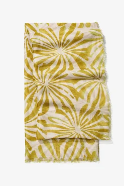 Mujer Vilanova Pañuelos Y Fulares>Pañuelo semitransparente con estampado floral