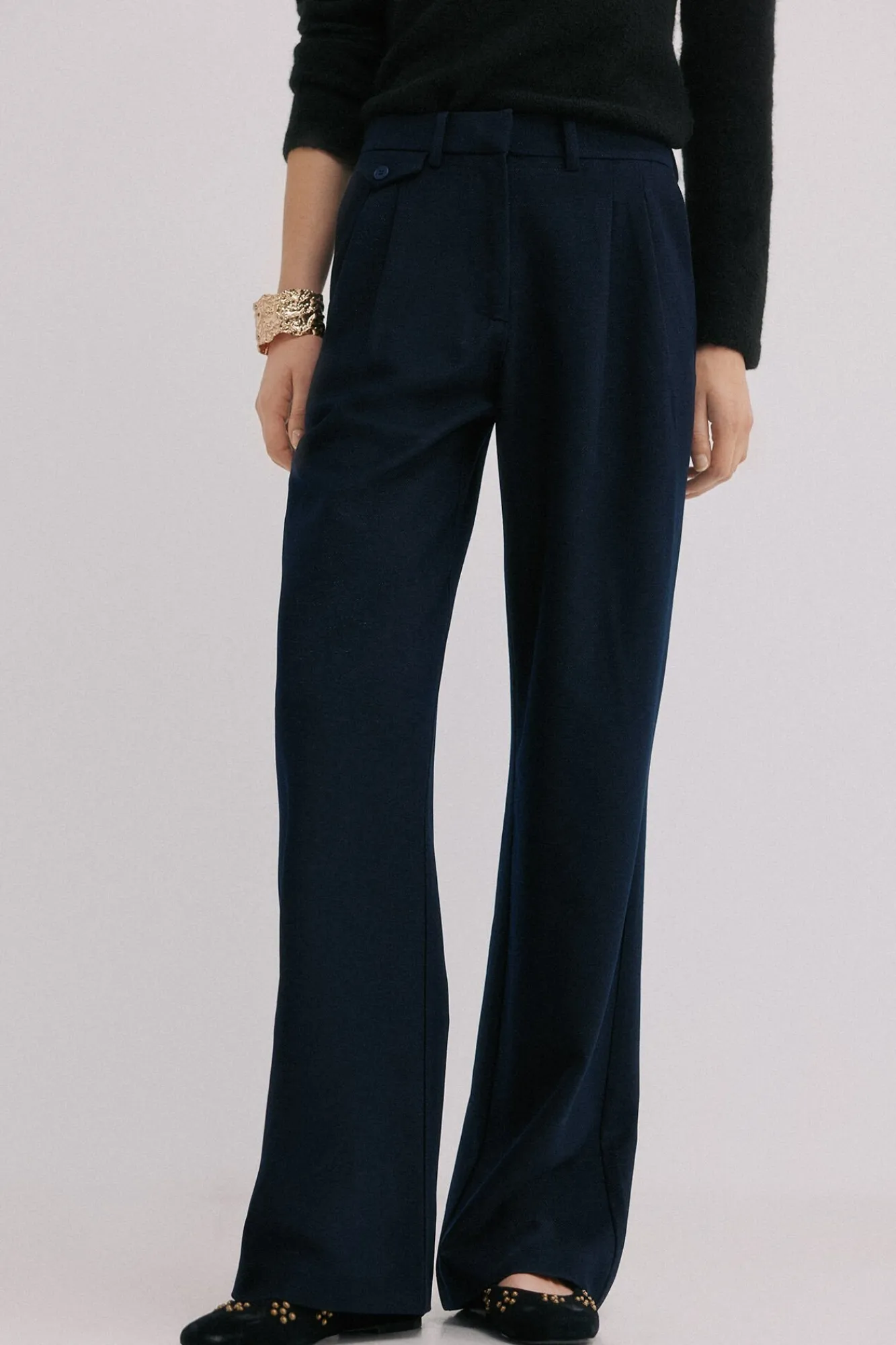 Mujer Hoss Intropia Pantalones>Peggy. Pantalones con pliegues