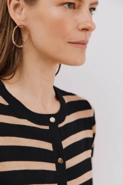 Mujer Cortefiel Joyería Y Bisutería>Pendiente aros strass