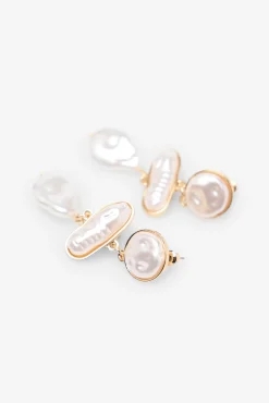 Mujer Cortefiel Joyería Y Bisutería>Pendientes de perla madre