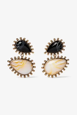 Mujer Vilanova Joyería Y Bisutería>Pendientes Maxi Acrílicos Bicolor