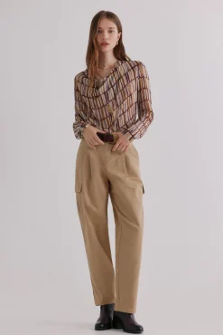 Mujer Hoss Intropia Pantalones>Piera. Pantalón cargo