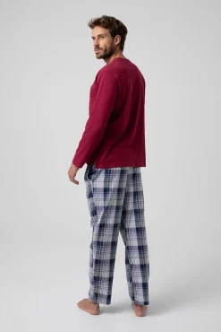 Hombre Kiff-Kiff Pijamas>Pijama Combinado Kiff Kiff Algodón 100%