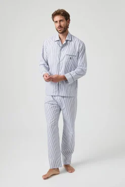Hombre Kiff-Kiff Pijamas>Pijama Kiff Kiff 100% Algodón Rayas