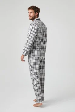 Hombre Kiff-Kiff Pijamas>Pijama Kiff Kiff Tipo Viyela Cuadros