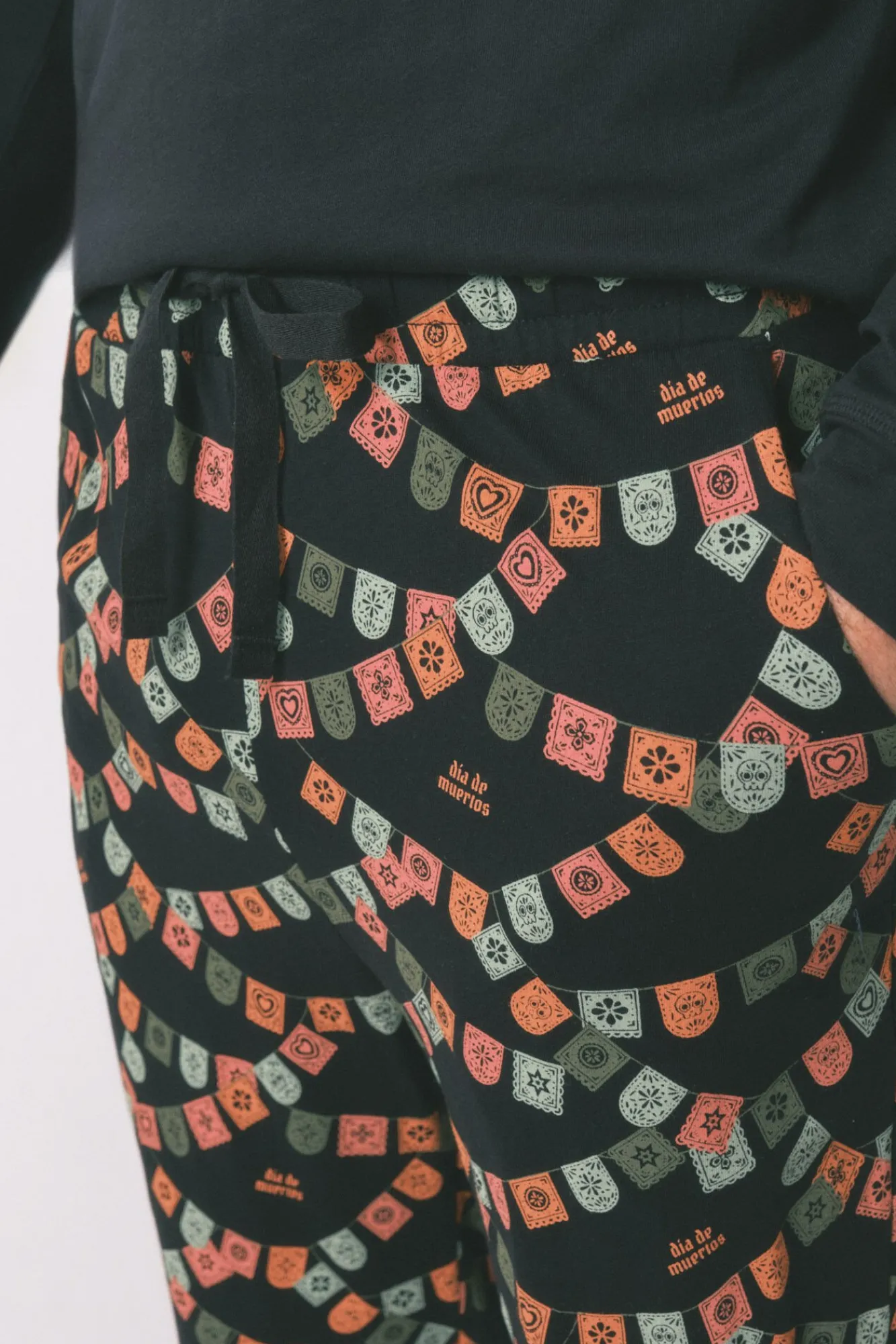 Hombre Women'secret Pijamas>Pijama largo 100% algodón "Día de muertos"