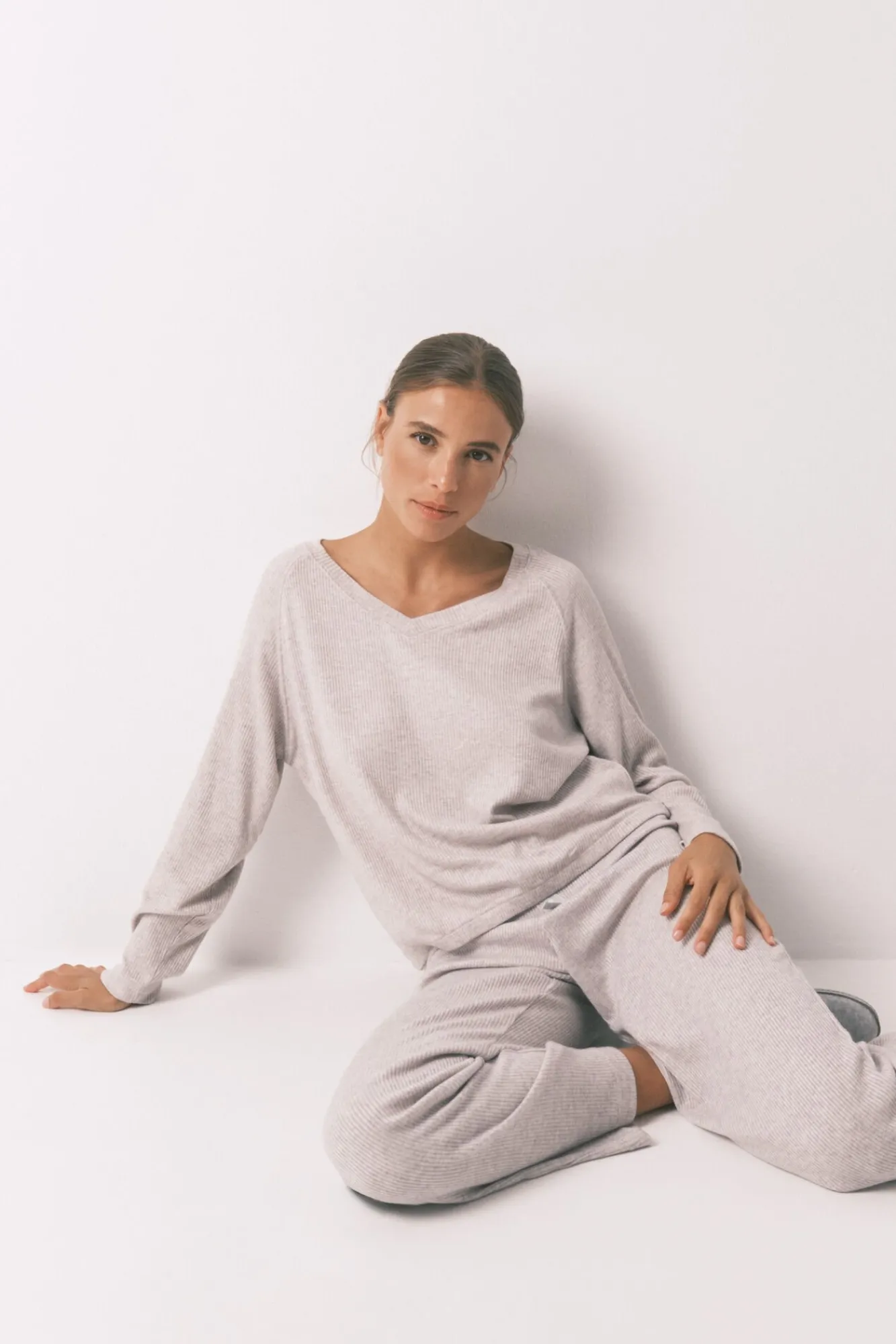 Mujer Women'secret Pijamas|Pijamas>Pijama largo canalé perchado