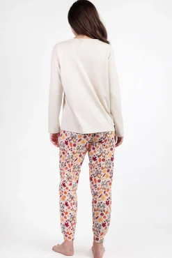 Mujer Admas Pijamas|Pijamas>Pijama largo Chip&Dale otoño para mujer