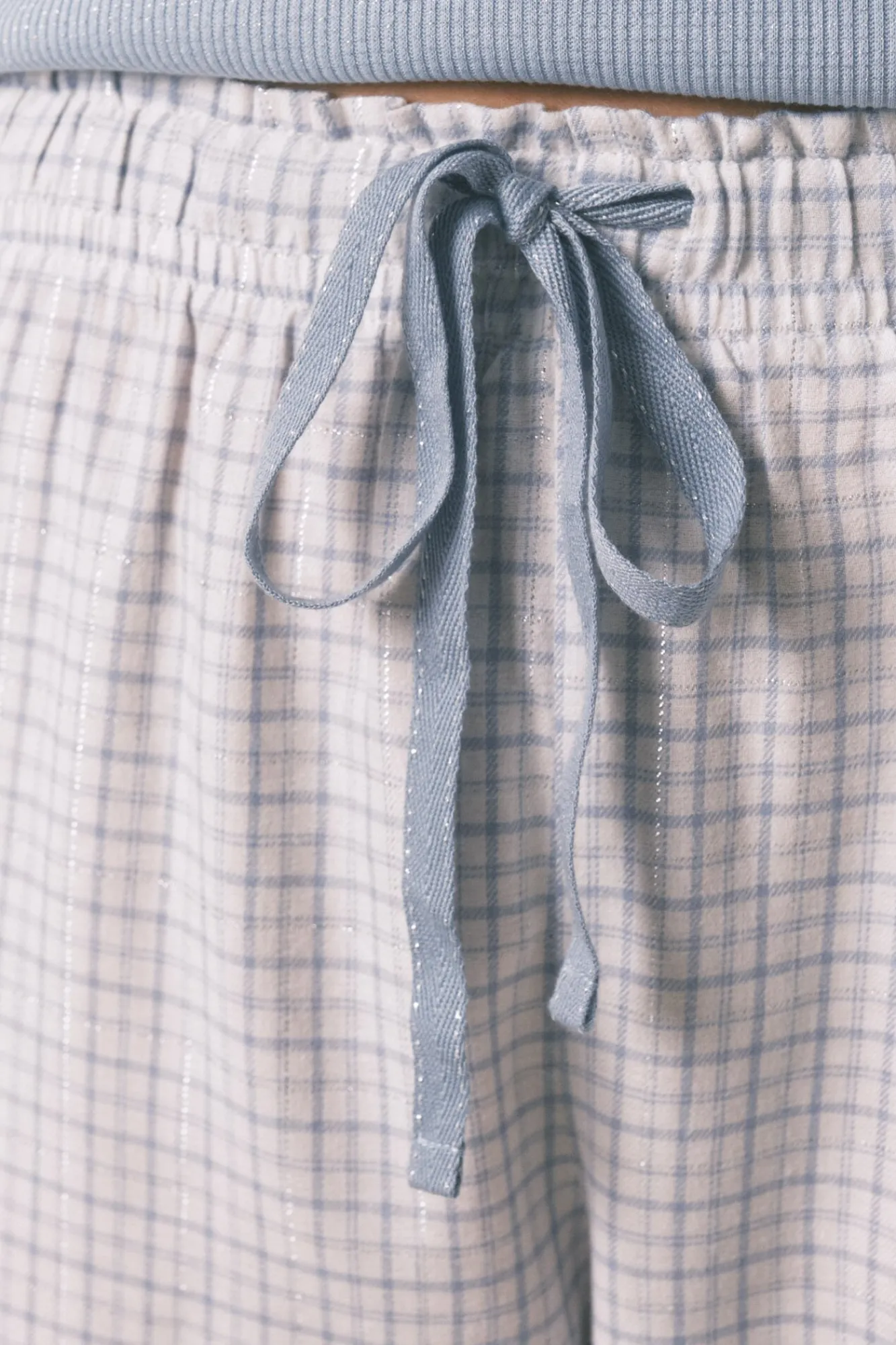 Mujer Women'secret Pijamas|Pijamas>Pijama largo cuadros efecto brillo