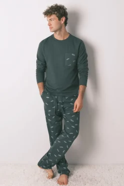 Hombre Women'secret Pijamas>Pijama largo hombre 100% algodón coches