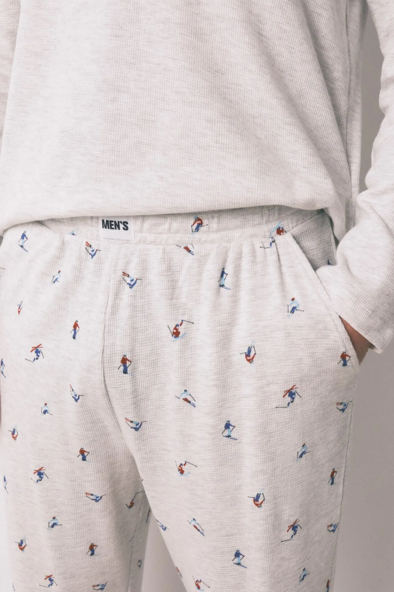 Hombre Women'secret Pijamas>Pijama largo hombre 100% algodón ski