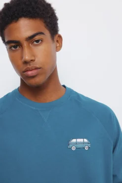 Hombre Springfield Pijamas>Pijama largo manga raglan pantalón coches