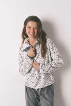 Mujer Women'secret Pijamas|Pijamas>Pijama largo polar animal print