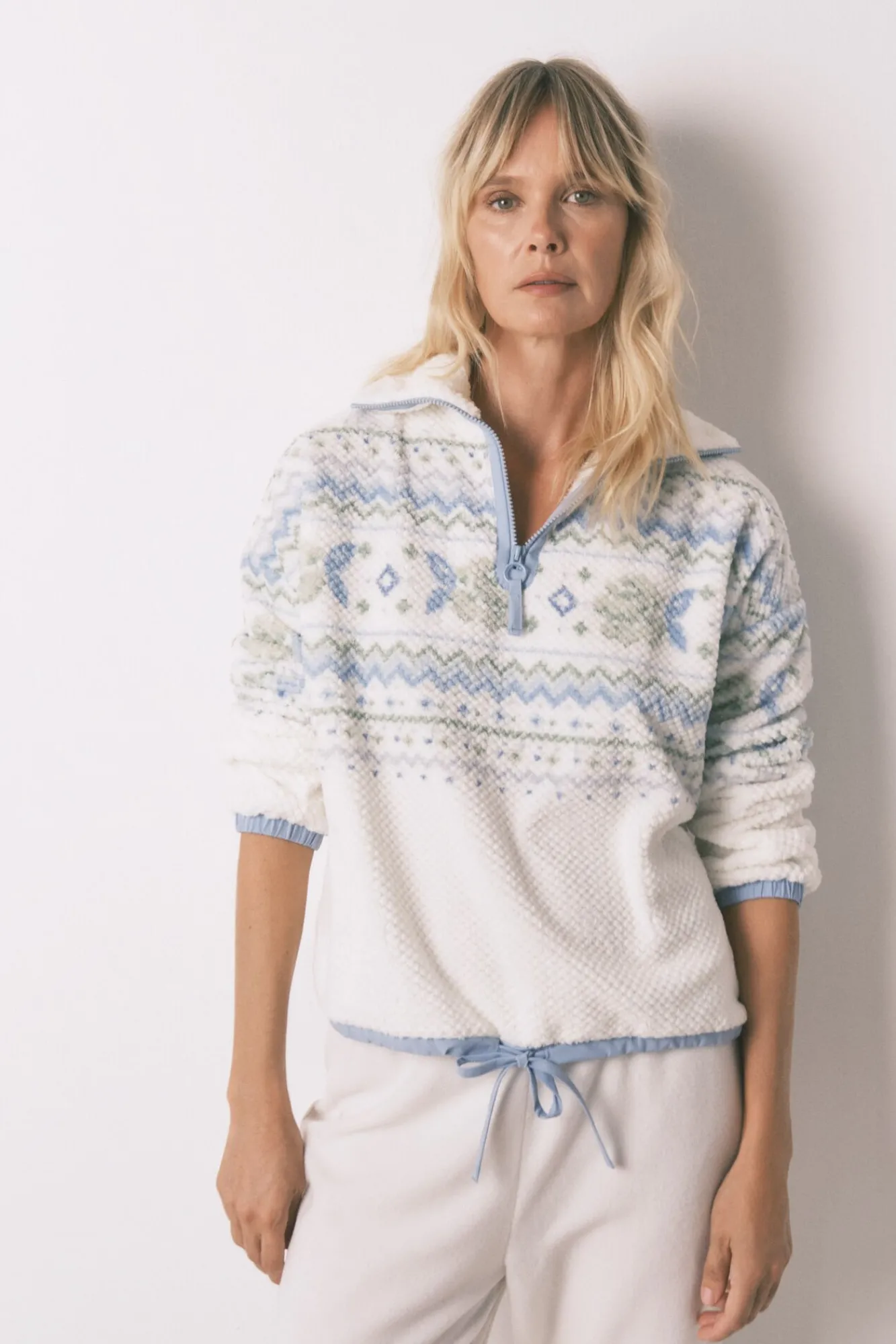 Mujer Women'secret Pijamas|Pijamas>Pijama largo polar Jaquard