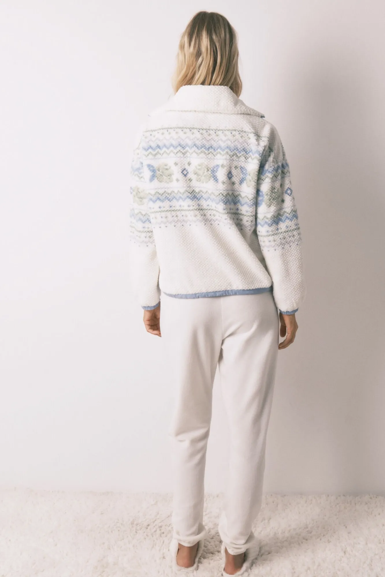 Mujer Women'secret Pijamas|Pijamas>Pijama largo polar Jaquard