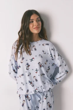 Mujer Women'secret Pijamas|Pijamas>Pijama largo Snoopy super soft