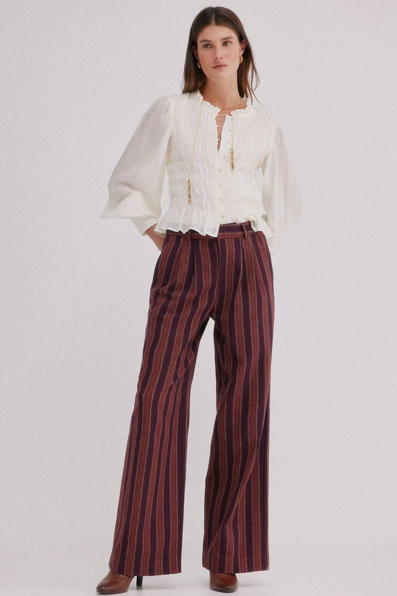 Mujer Hoss Intropia Pantalones>Pippa. Pantalón a rayas