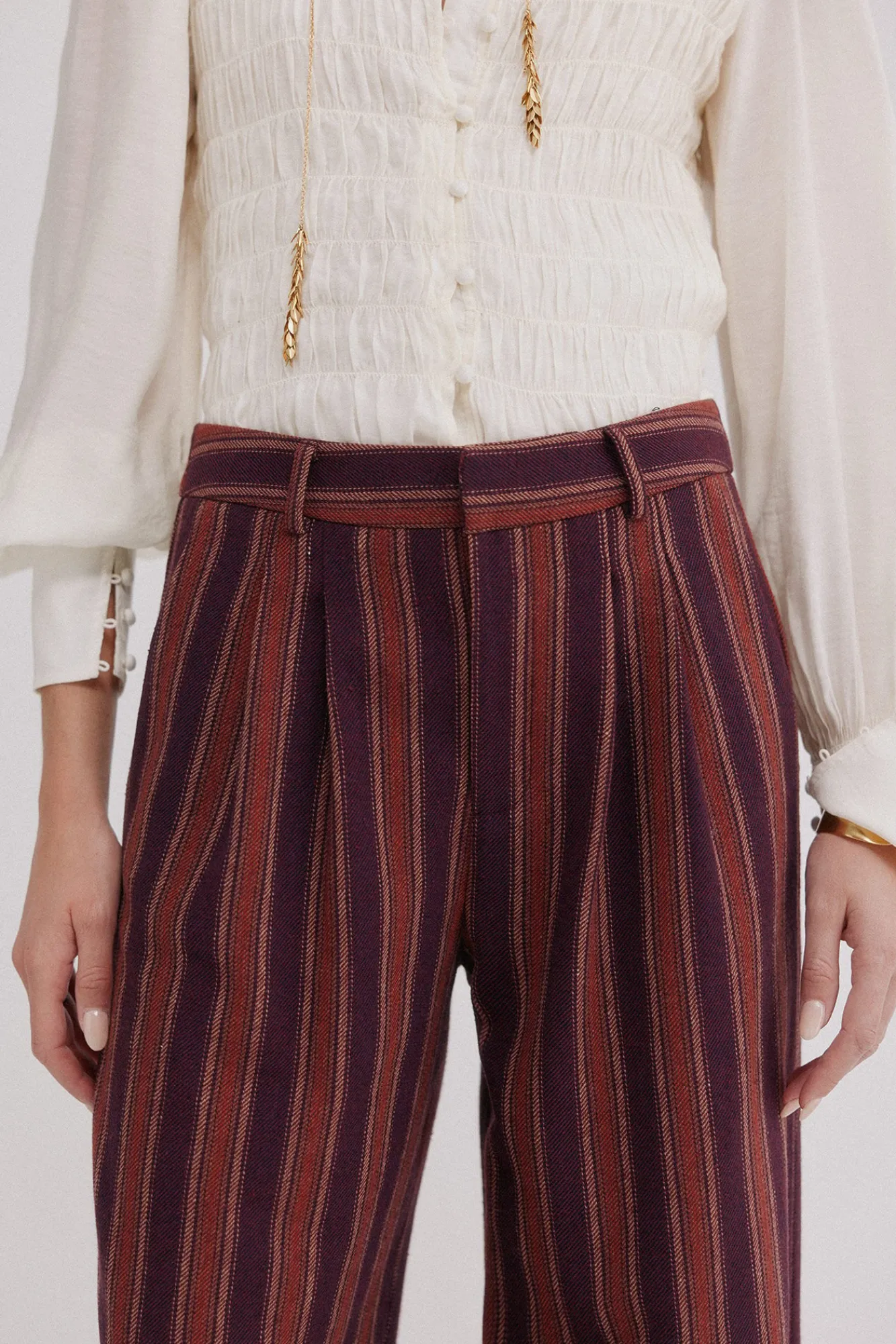 Mujer Hoss Intropia Pantalones>Pippa. Pantalón a rayas